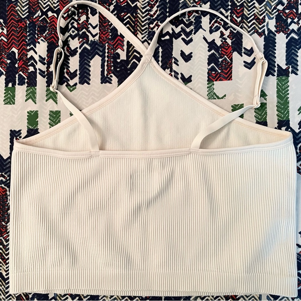 Colsie Ribbed Crop Top Size XL - Picture 2 of 3